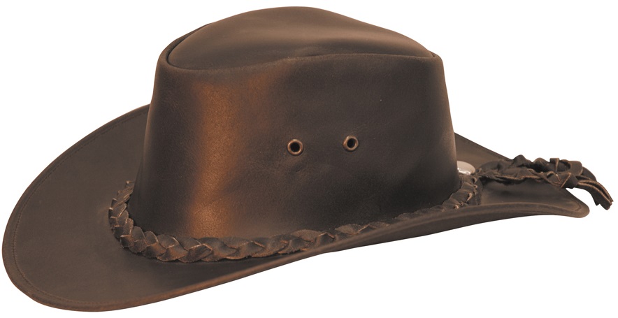 Western Leather Hat Lakota