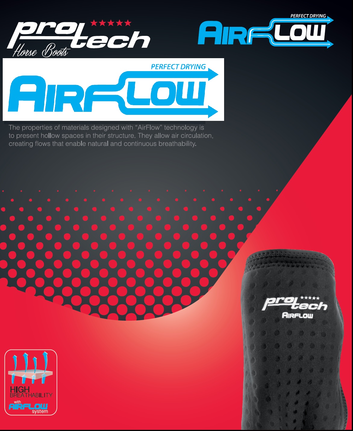 Protech Airflow Combination Boots   Medium Black