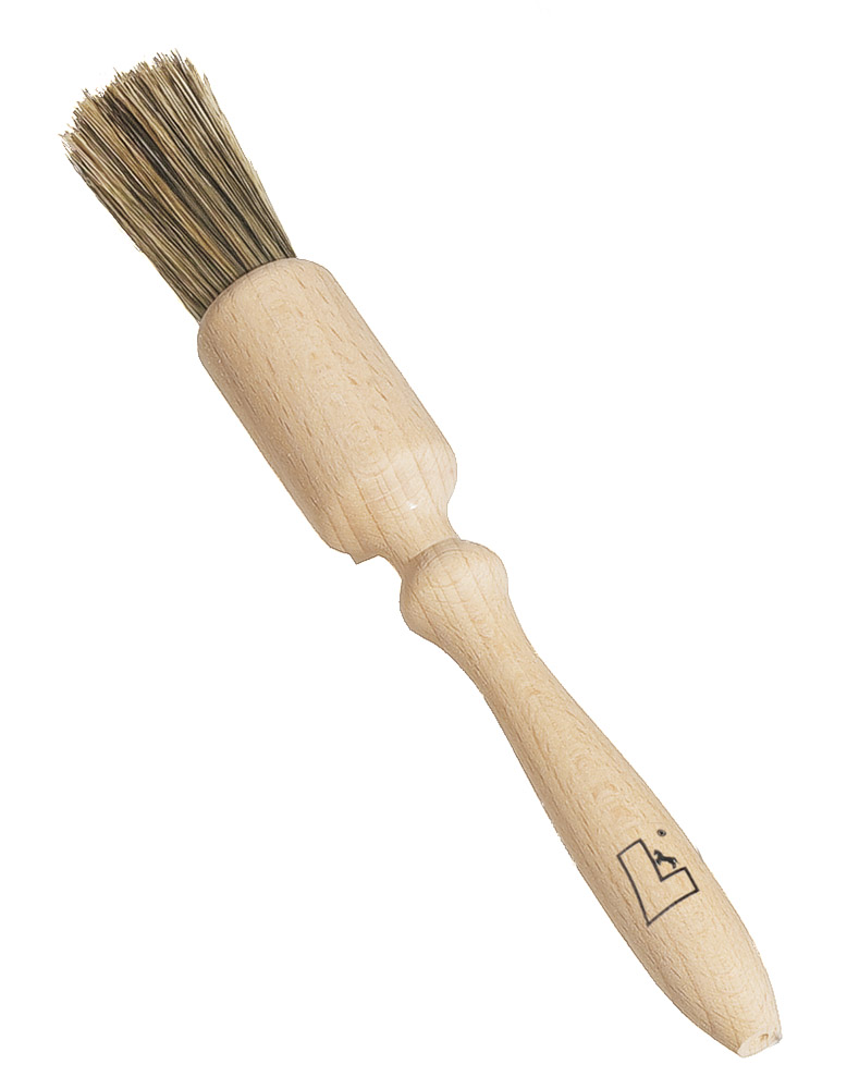 Wooden Hoof Dressing Brush