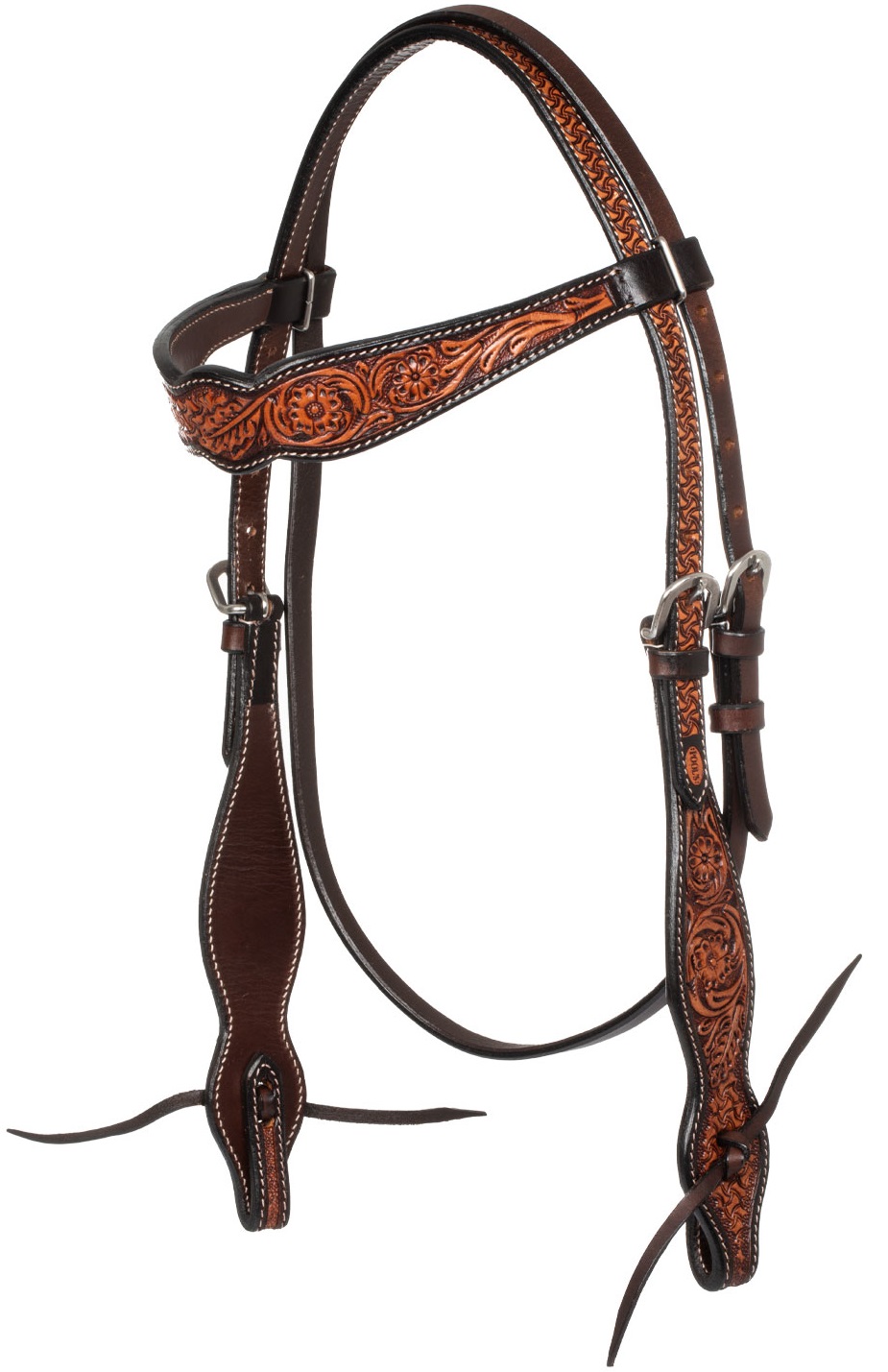 Western Headstall Flower 